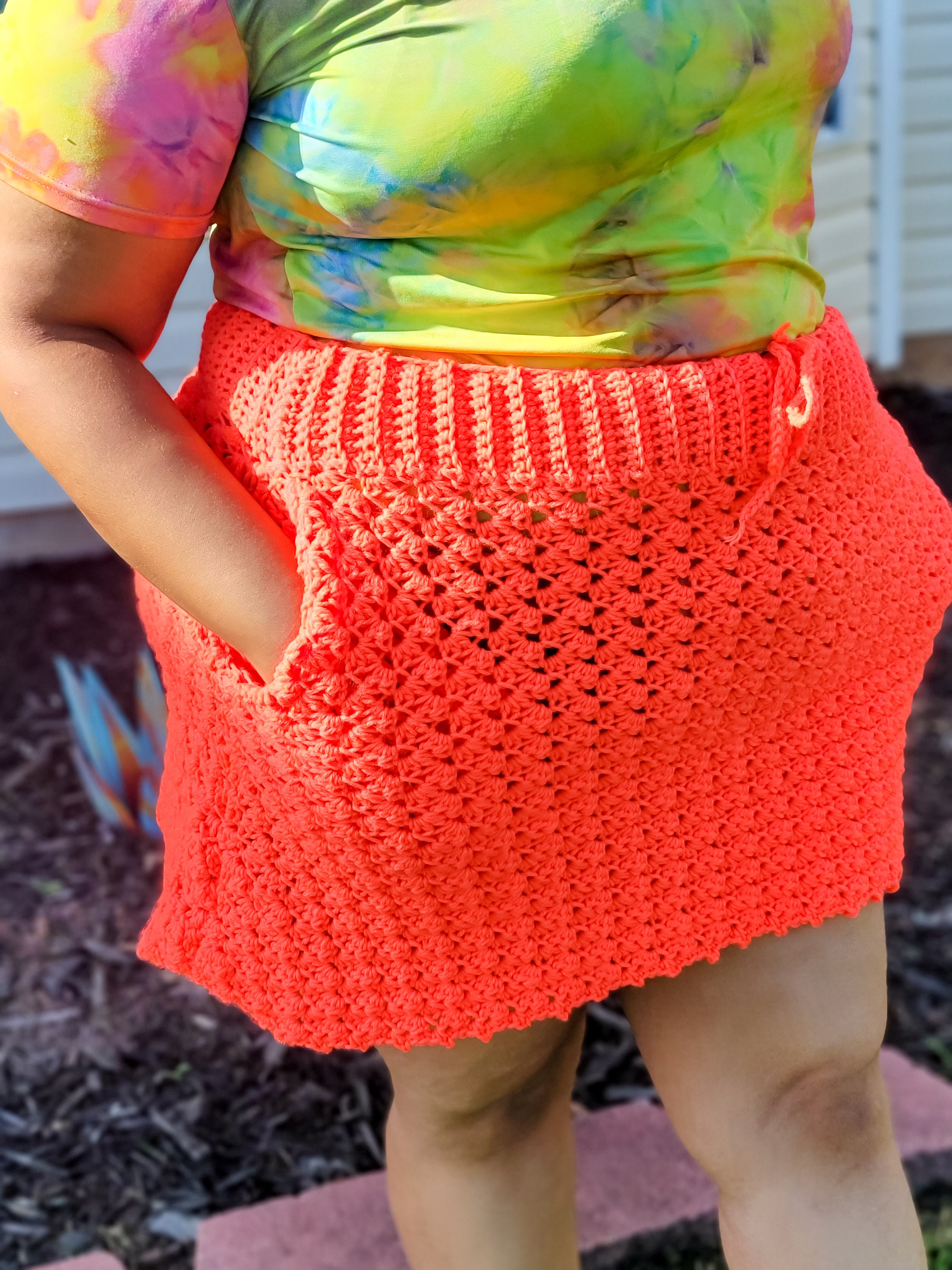 Skirt with Pockets Crochet PATTERN ONLY Etsy