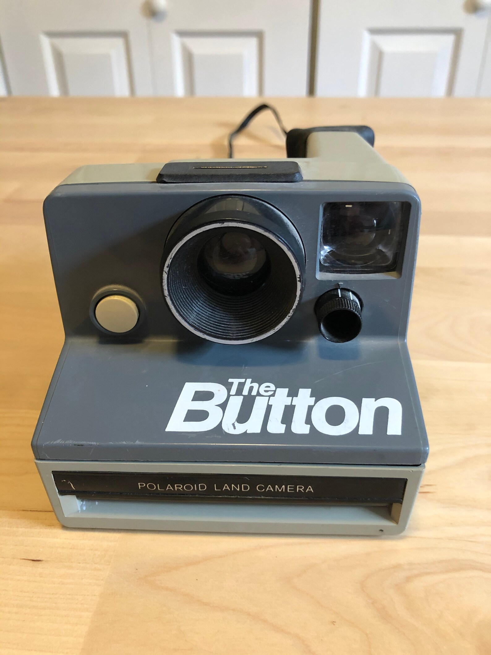 Polaroid the Button SX70 Instant Camera Vintage Etsy