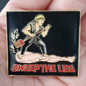 The Karate kid, Sweep the Leg, Cobra Kai, funny, collectible pin! Lapel pin, collectibles, gift for him or her, 2023 pin