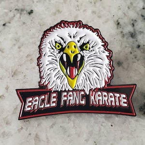 Eagle Fang Karate, The Karate kid, Cobra Kai pin! Lapel pin, collectibles, gift for him or her, 2023 pin, stocking stuffer, birthday