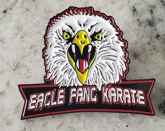 Eagle Fang Karate, The Karate kid, Cobra Kai pin! Lapel pin, collectibles, gift for him or her, 2023 pin, stocking stuffer, birthday
