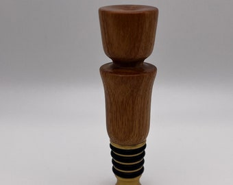 Canarywood Bottle Stopper