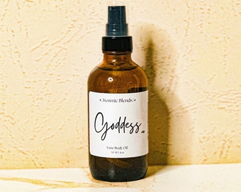 Goddess Luxe Body Oil| Plant Based Body Oil|Botanical Infused for soft skin.