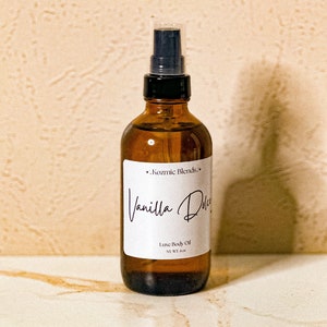 Vanilla Dolce Luxe Body Oil|Vanilla and Caramel Body Oil|Botanical infused body oil