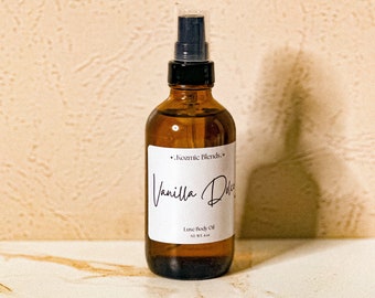 Vanilla Dolce Luxe Body Oil|Vanilla and Caramel Body Oil|Botanical infused body oil