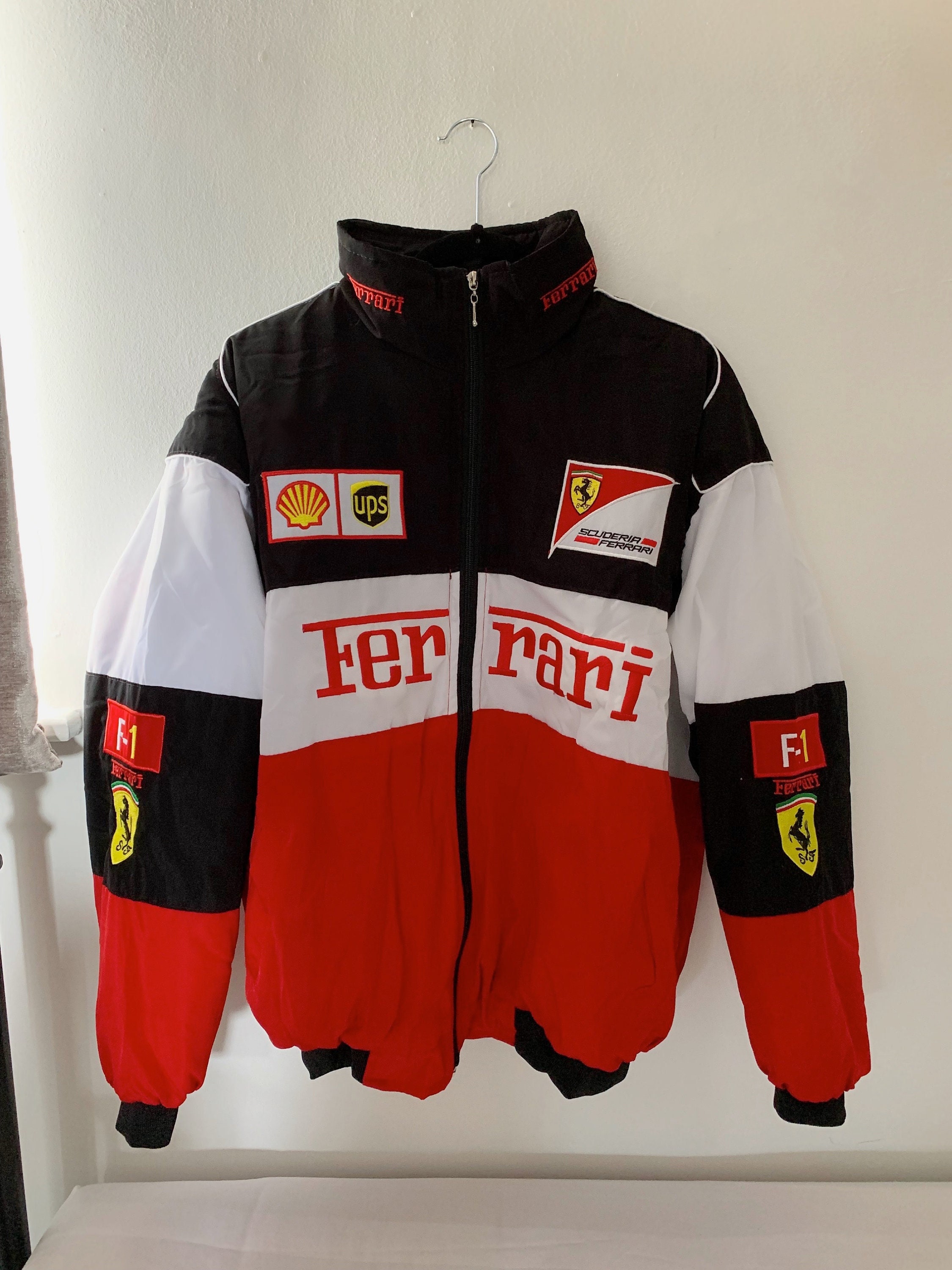 F1 Ferrari Racing Jacket Unisex - Etsy UK