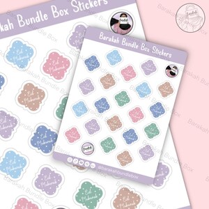 Eid Mubarak klistermärkesark | Eid-presentklistermärken | Kuvertsigill