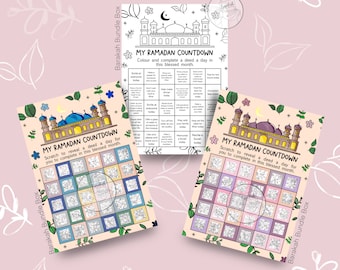 Personalised Ramadan Countdown Calendar