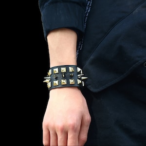 Studded wrist cuff deals