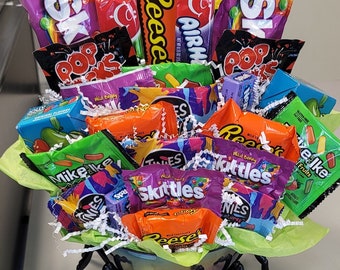 Halloween kids Spider Candy Bouquet