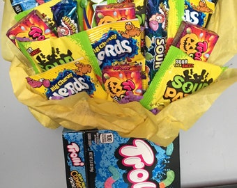 Sour Candy Box Bouquet