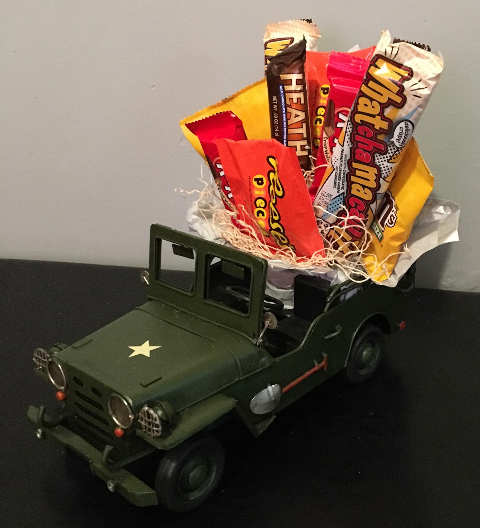 General Jeep Truck Candy Bouquet Etsy