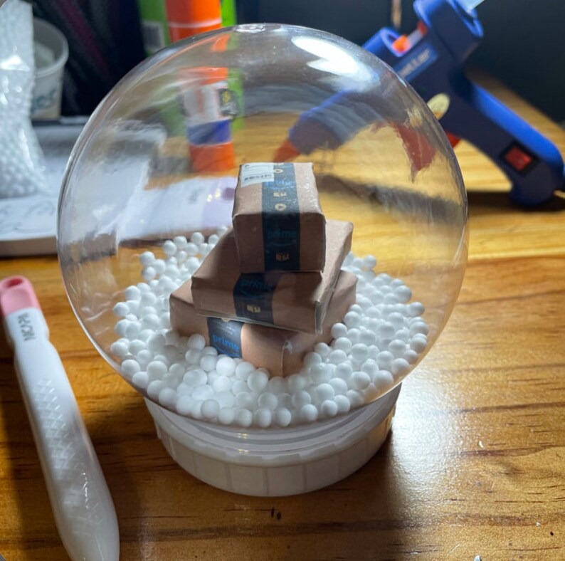 Mini AMAZON BOX template Instant Download printable Packages