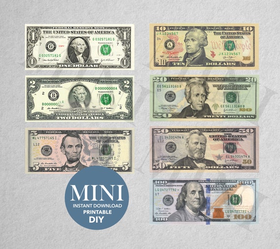 play money set us dollar bills template for kids printable etsy singapore