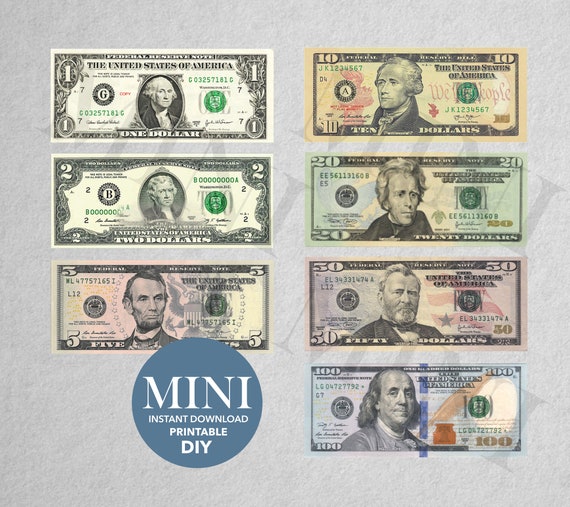 play money set us dollar bills template for kids printable etsy australia