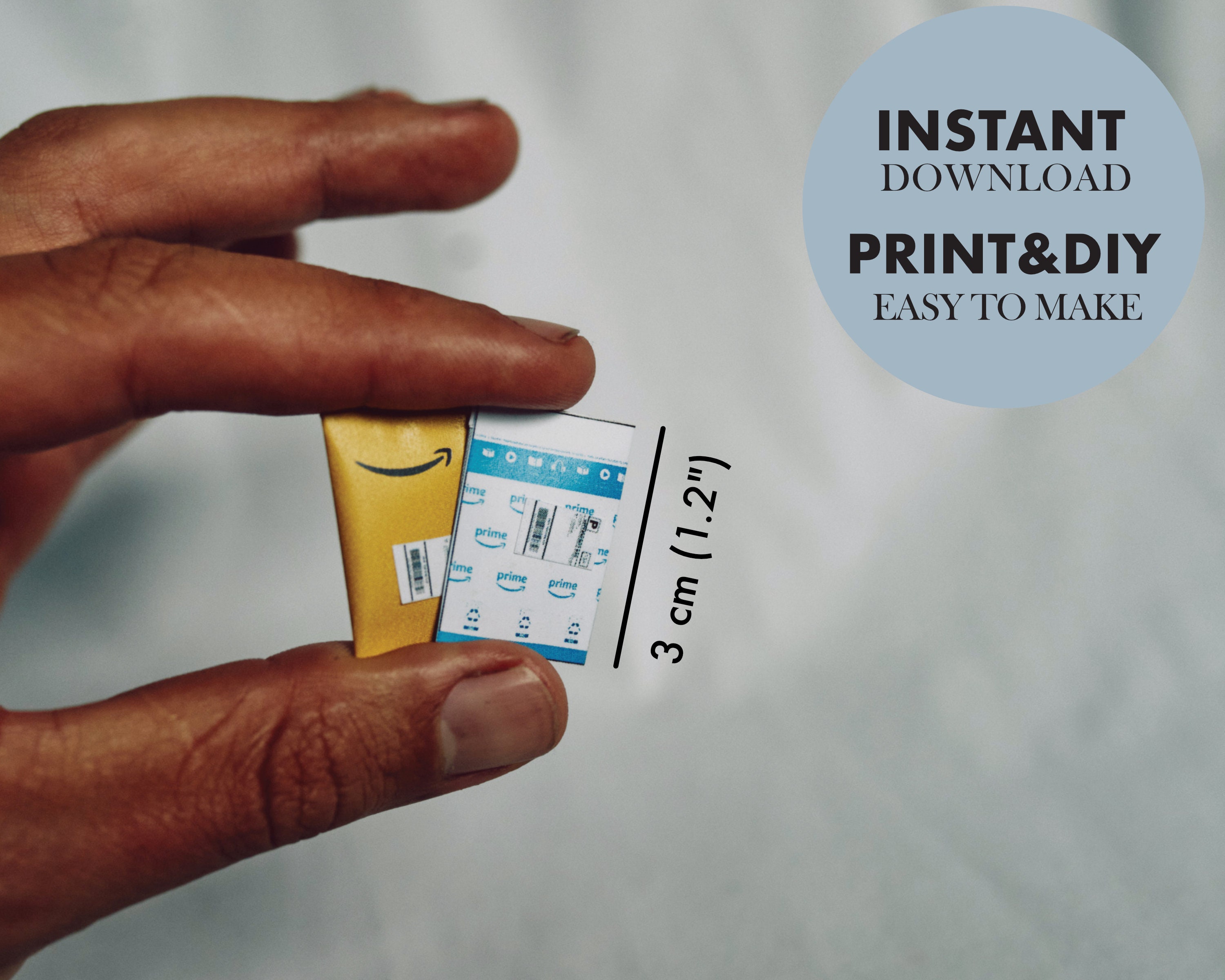 Mini AMAZON ENVELOPES 112 Template Instant Download Etsy