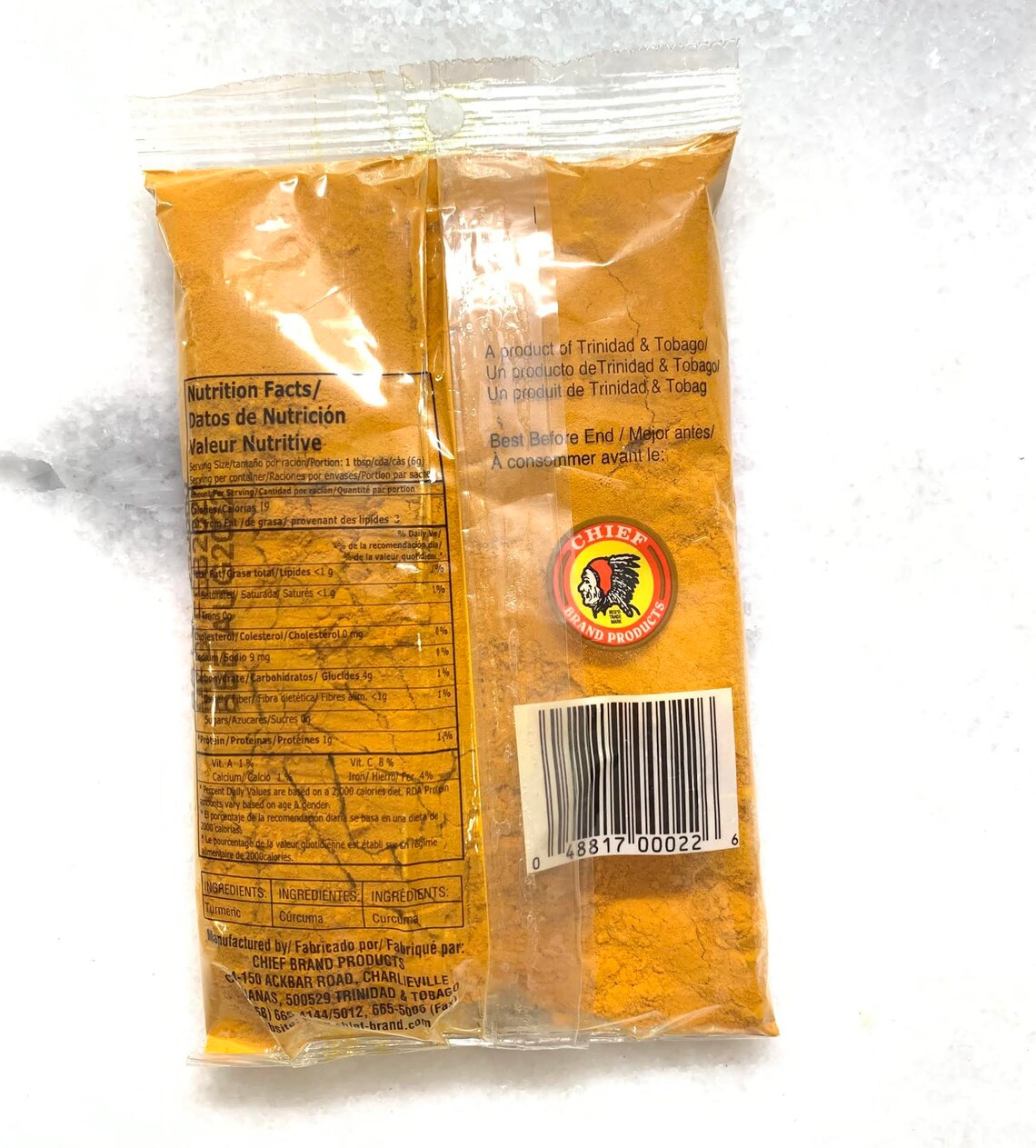 Chief Saffron Powder turmeric 3oz Etsy