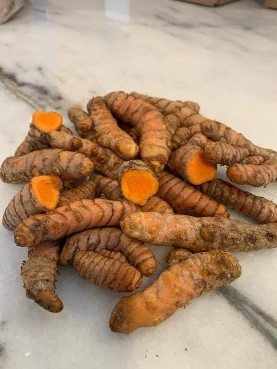Fresh Raw Turmeric Root Jamaican Naturally grown Etsy