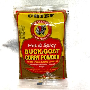 Chief Hot & Spicy Duck/Goat Curry Powder - 85g (3oz)