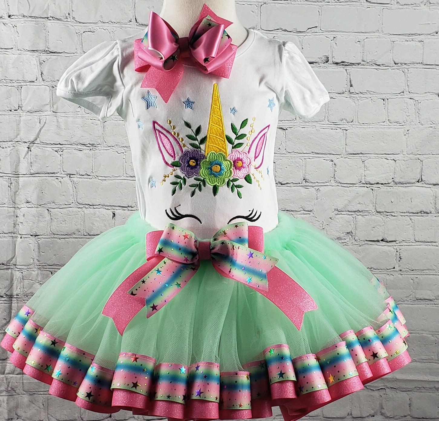 troll birthday dress Poppy Troll Personalized Birthday Dress  Lil Bug Clothing