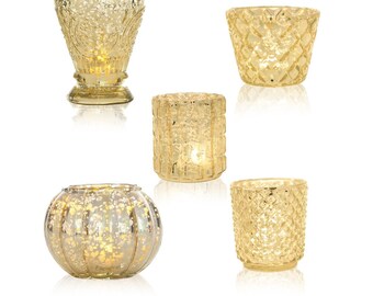 Gold Votives Etsy