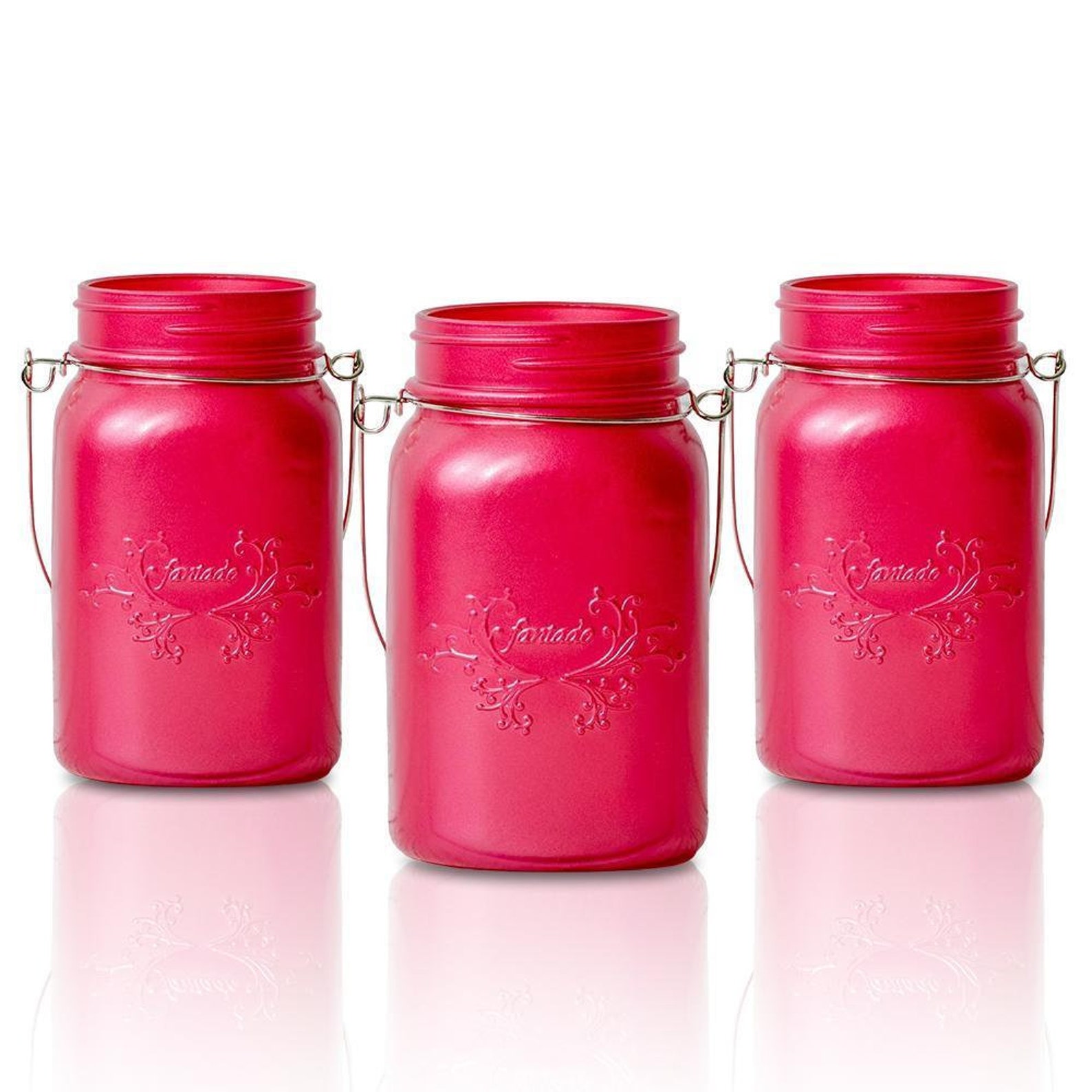 6pack Mason Jars With Handle for DIY Crafts 16oz / 32oz Etsy