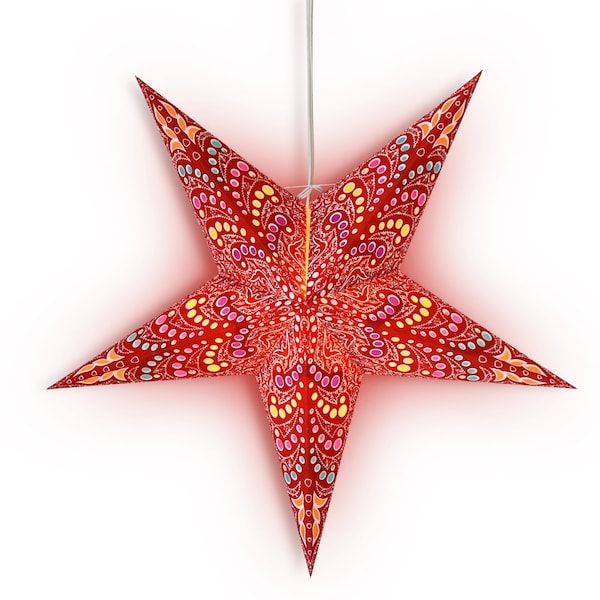 Paper Star Lantern Etsy