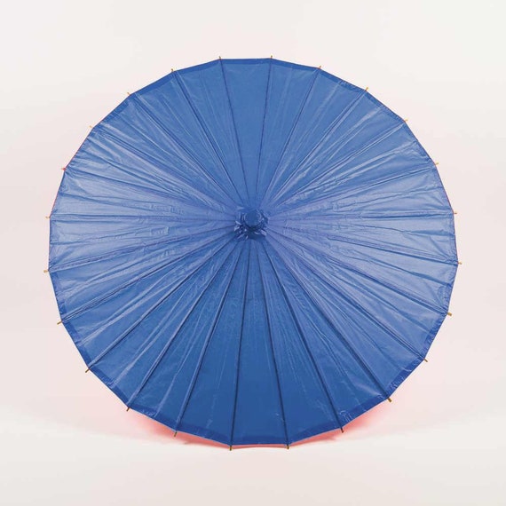 Paraguas de papel azul marino solar - Etsy España