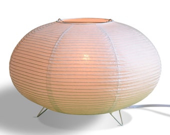 Saturn Corded Table Top Lantern Lamp Kit w/ Light Bulb, Fine Line Paper Moon