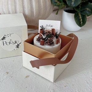 Poesie Natural  Dried Flower Scented Soy Candle, Meditation candle, Aromatherapy, Meditation, Yoga studio Candle,Non-Toxic, Gift boxed