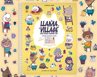 Llamas Sticker Book