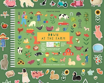 Down at the Farm Sticker Book