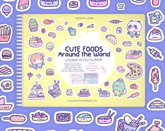 Cute Foods Vol 2 Sticker Book