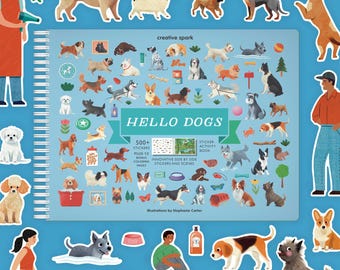 Hello Dogs Sticker Book
