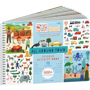 All Around Town Sticker Book