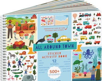 All Around Town Sticker Book