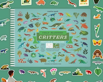 Reptiles Sticker Book