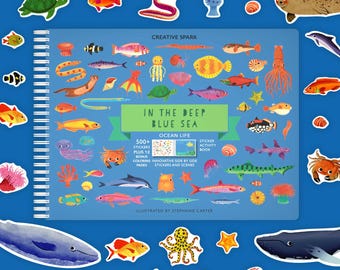 Deep Blue Sea Sticker Book