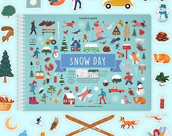 Snow Day Sticker Book