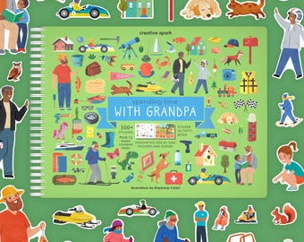 Fun with Grandpa Sticker Book