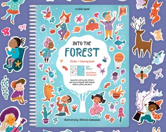 Into the Forest Sticker Book
