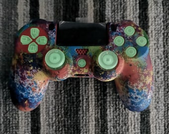 Custom painted Blink 182 PS4 controller