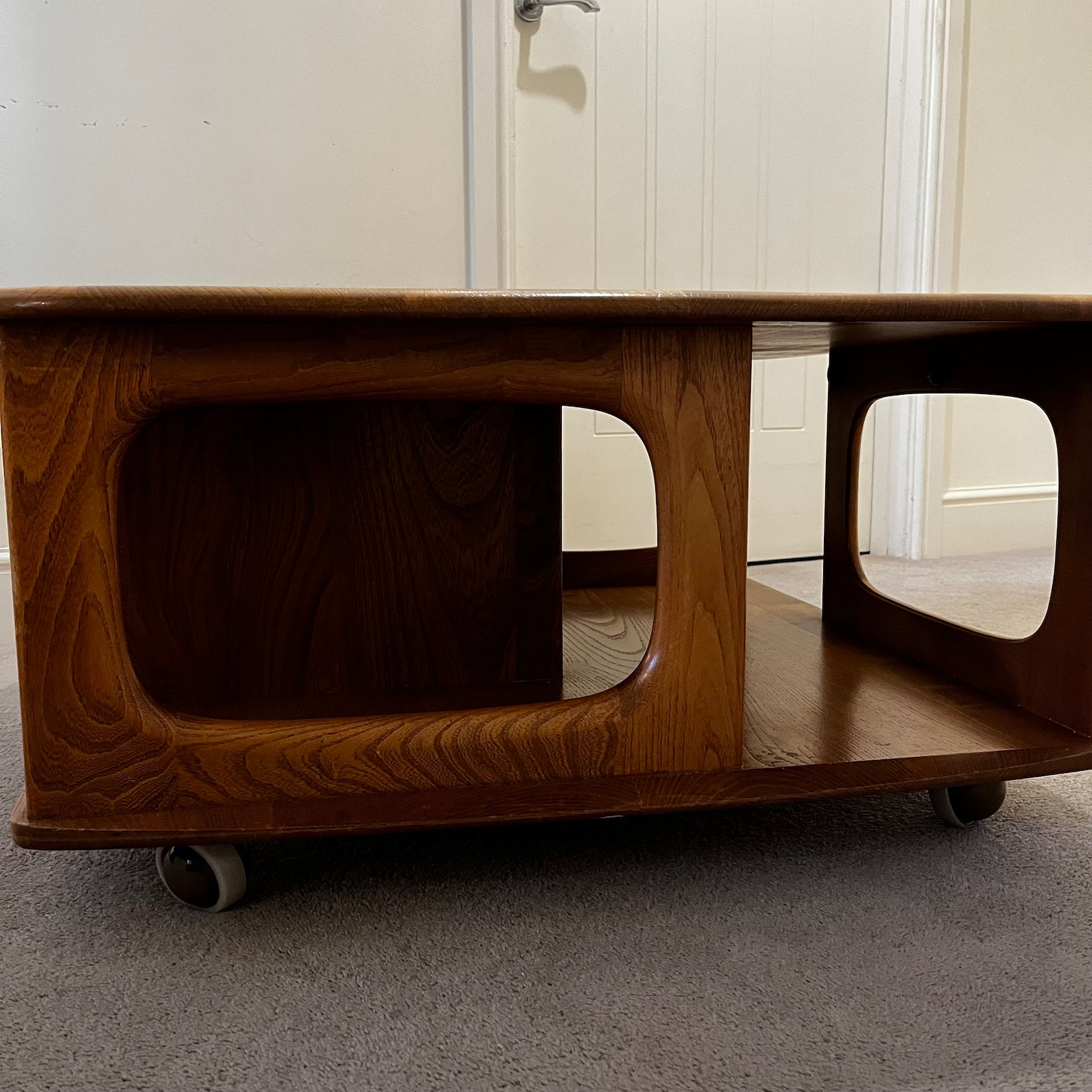 Vintage Ercol Pandora Coffee Table/ Cupboard /storage Etsy