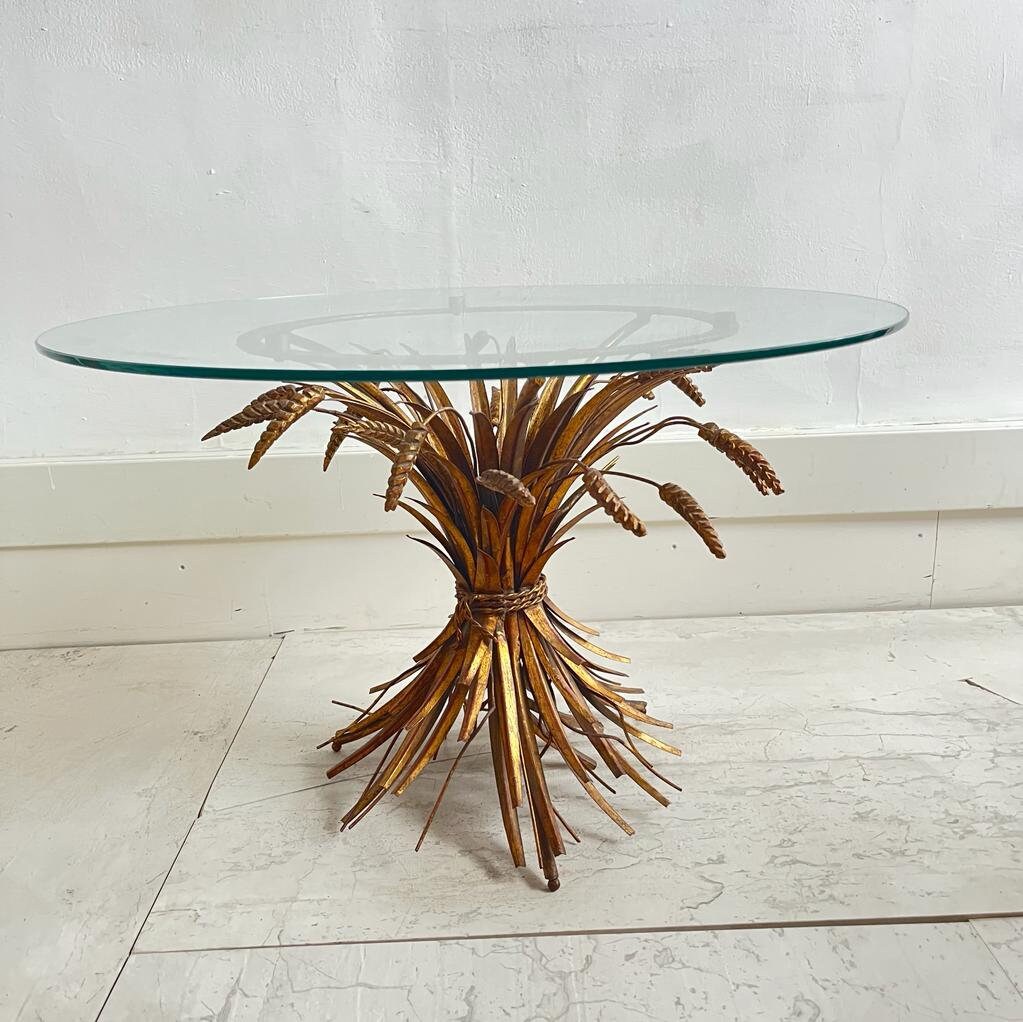 S. Salvadori Coco Chanel 'sheaf Of Wheat' Coffee Table