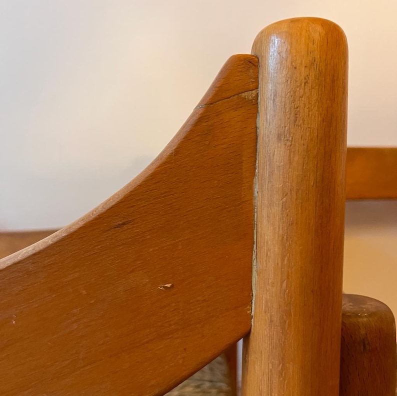 A Carimate carver chair designed by Vico Magistretti image 4