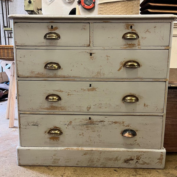 Painted Chest of Drawers - Etsy