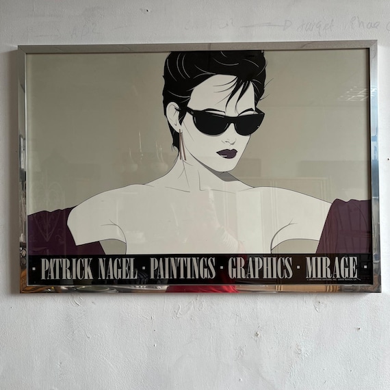 Patrick Nagelのシルクスクリーン Patrick Nagel Original 
