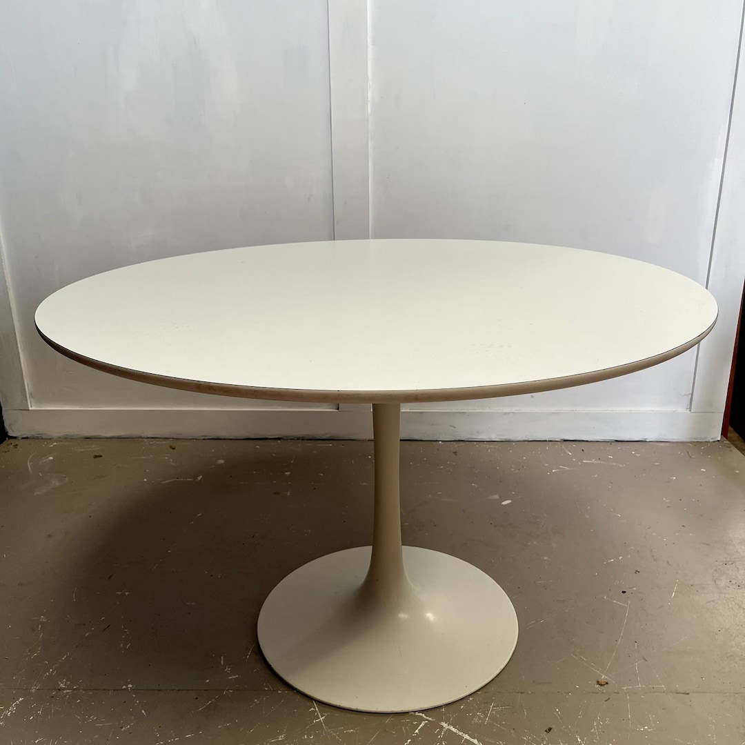 Maurice Burke for Arkana Whitetulip Table 1960's / Round Table - Etsy
