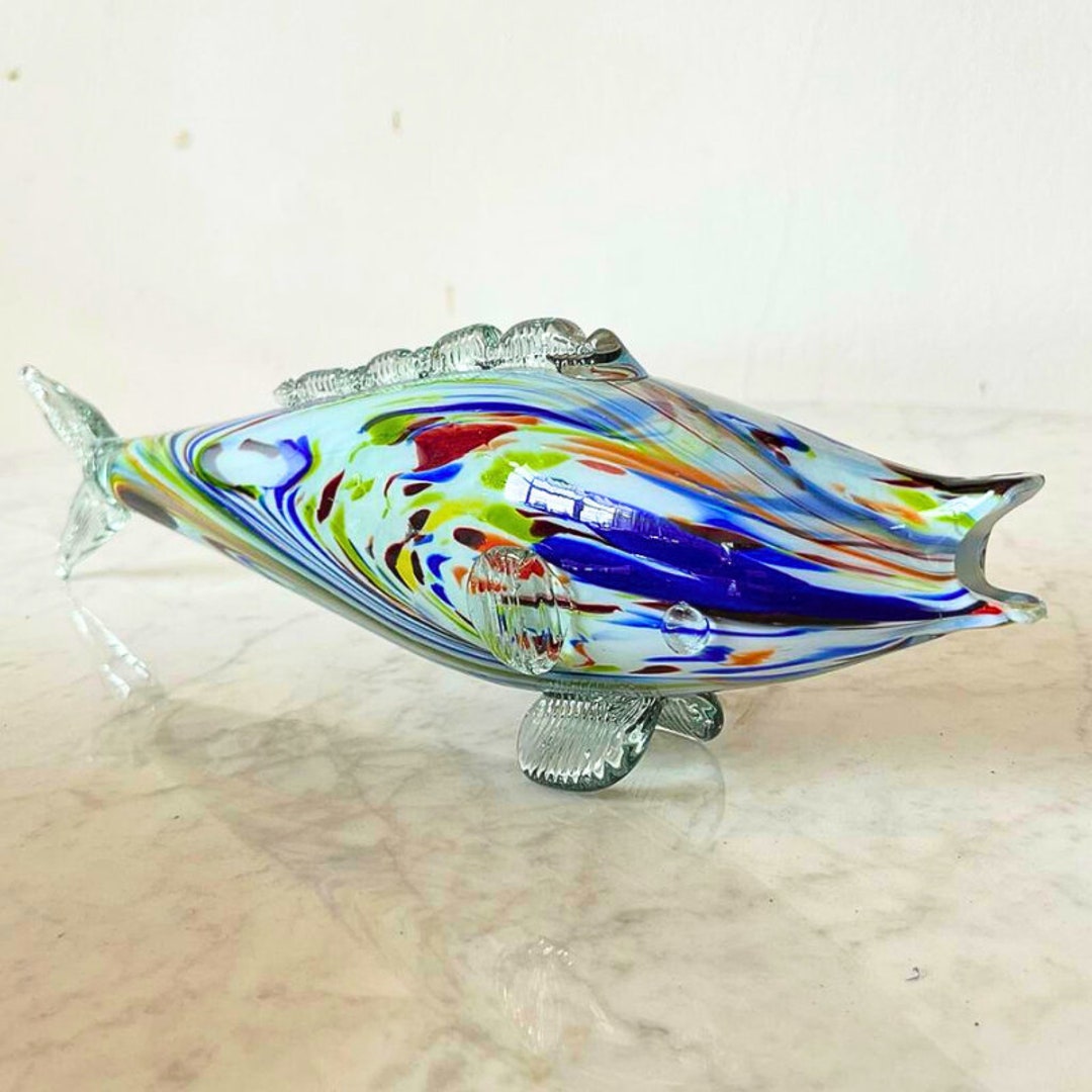 Murano Glass Fish/ Ornament Etsy