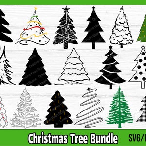 Christmas Tree SVG Bundle, Christmas SVG, Christmas Tree Clipart svg, Christmas Tree Vector